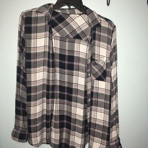Aero plaid top